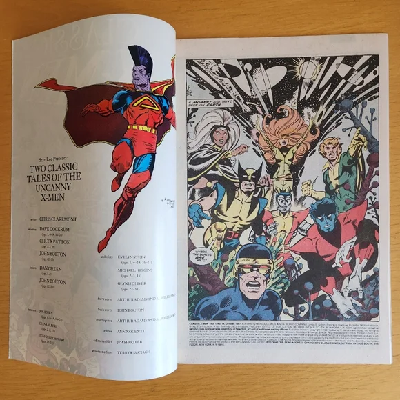 Classic X-Men #14 and #15 1987 - 1980s Comic Books (Lot of 2) - Picture 4 of 16